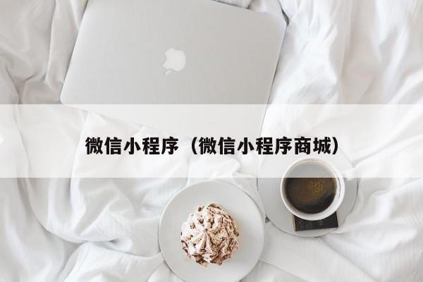 微信小程序（微信小程序商城）